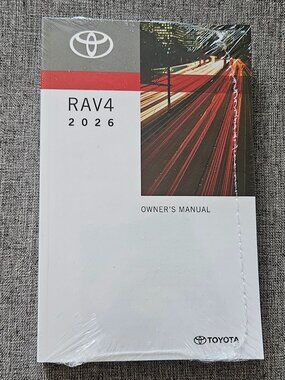 2026 TOYOTA RAV4 Owner's Manual  01999-0R032 OM0R032U